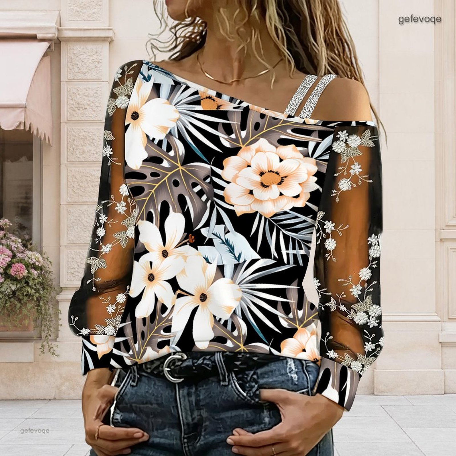 Blusa Feminina Ombro a Ombro A - Blouse Off Shoulder avaliação e preço